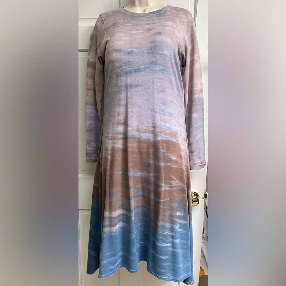 Hard Tail tie dye lavender dress size large